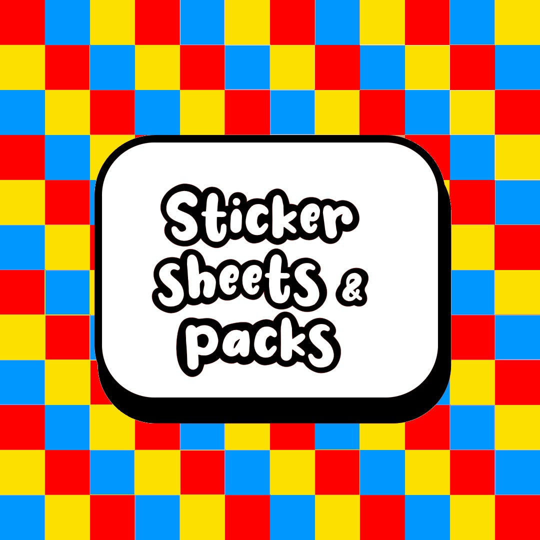 Sticker Sheets and Packs