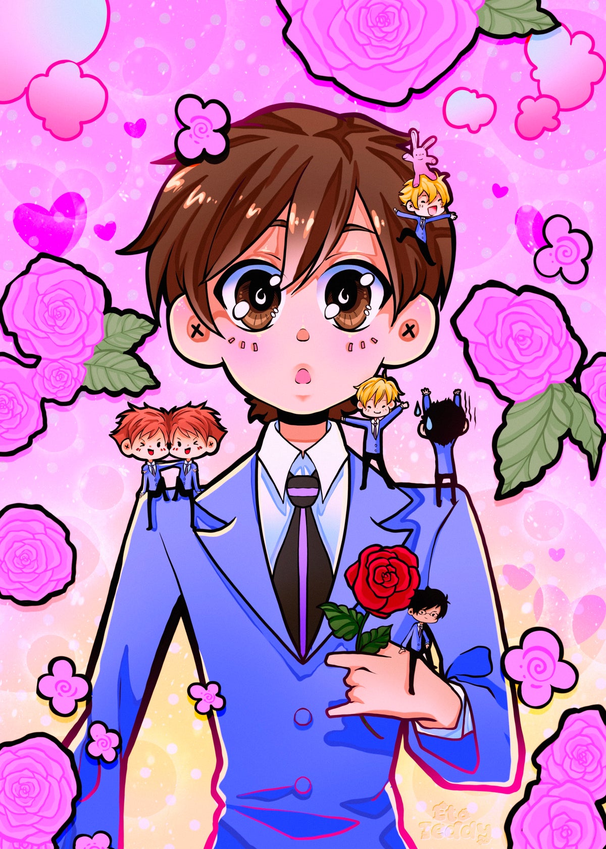 Haruhi Art Print