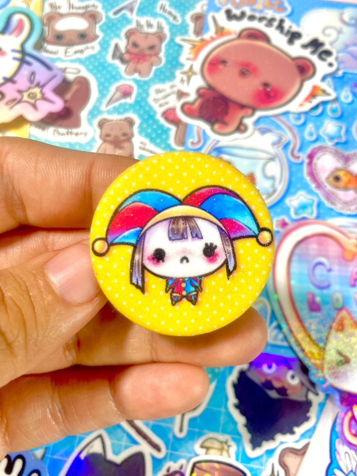 Pomni Button
