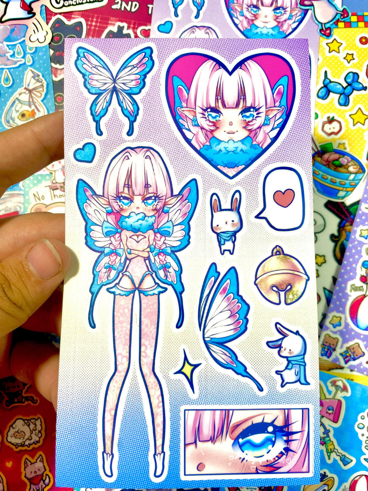 Winter Fairy Sticker Sheet