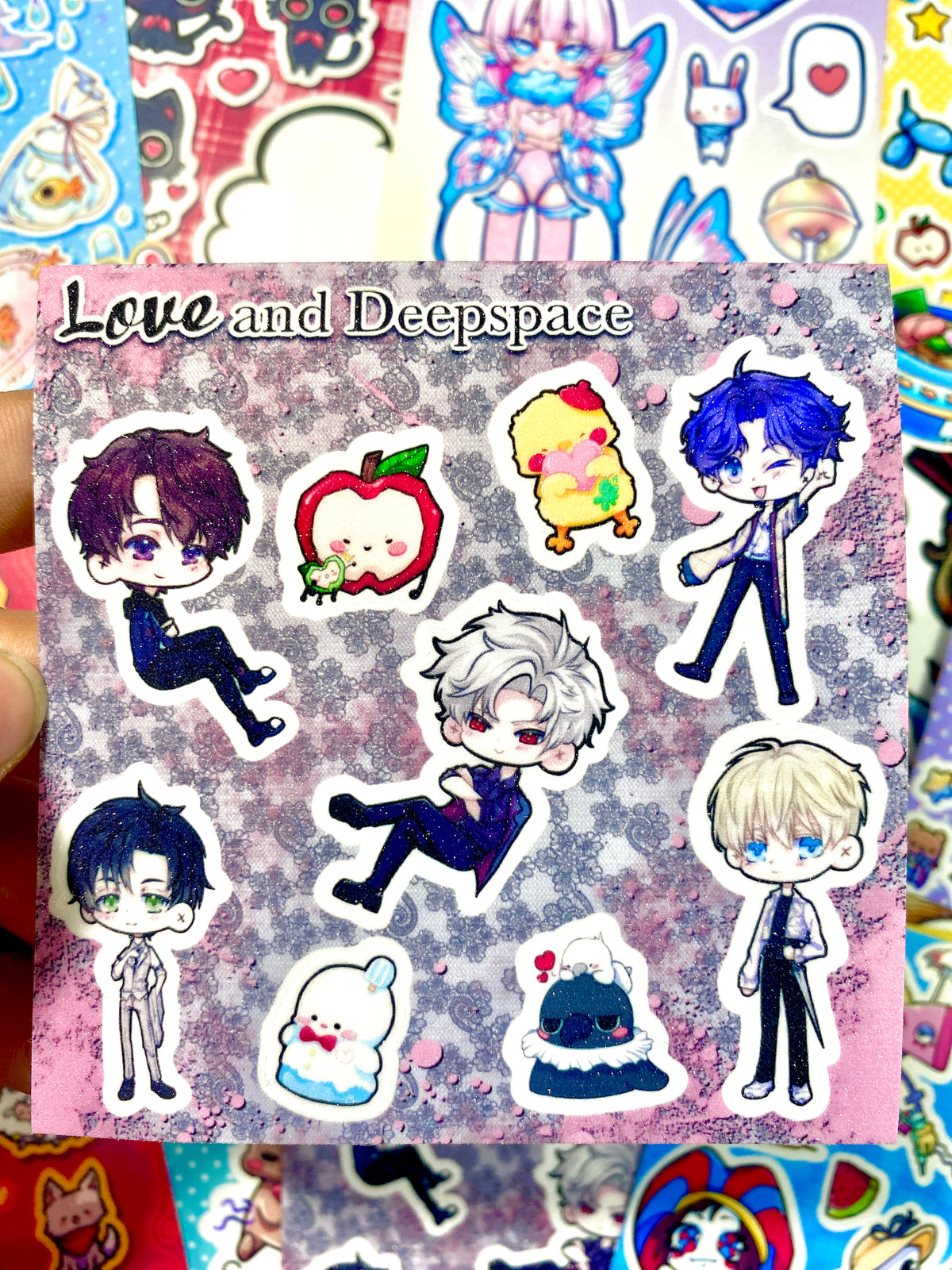 Love in Deep S Sticker Sheet