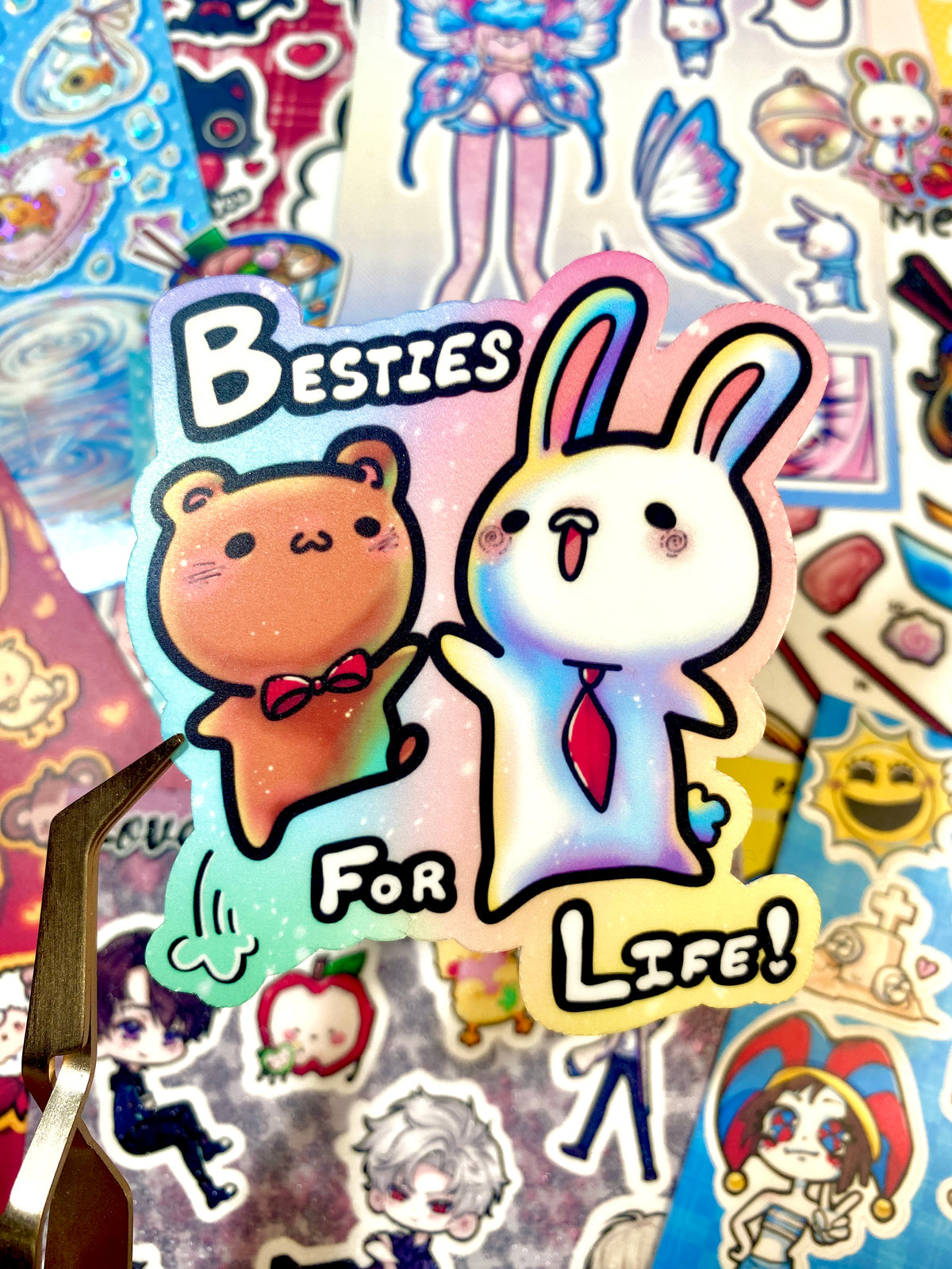 Besties for life Sticker