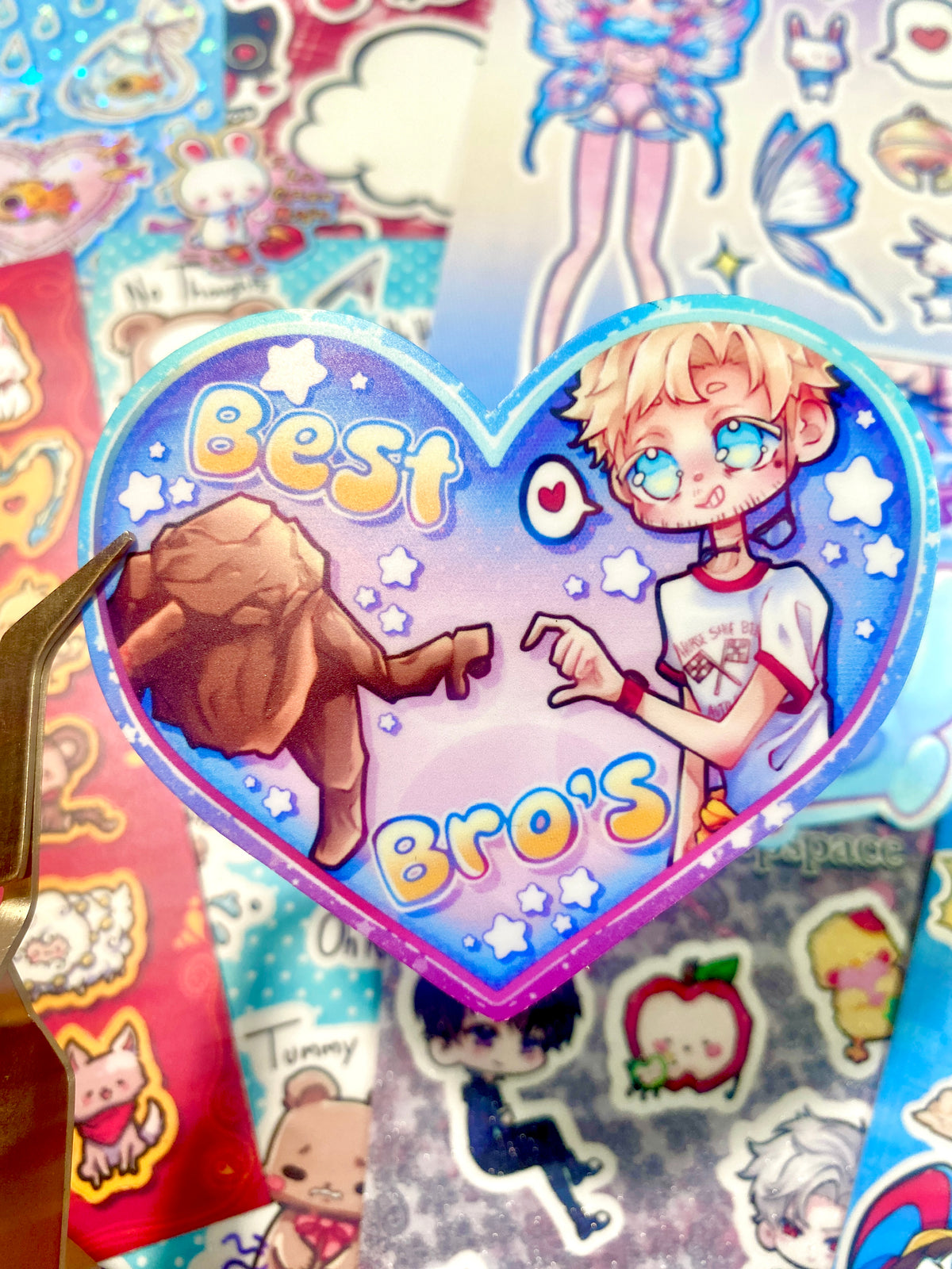 Grace and Rockie Sticker
