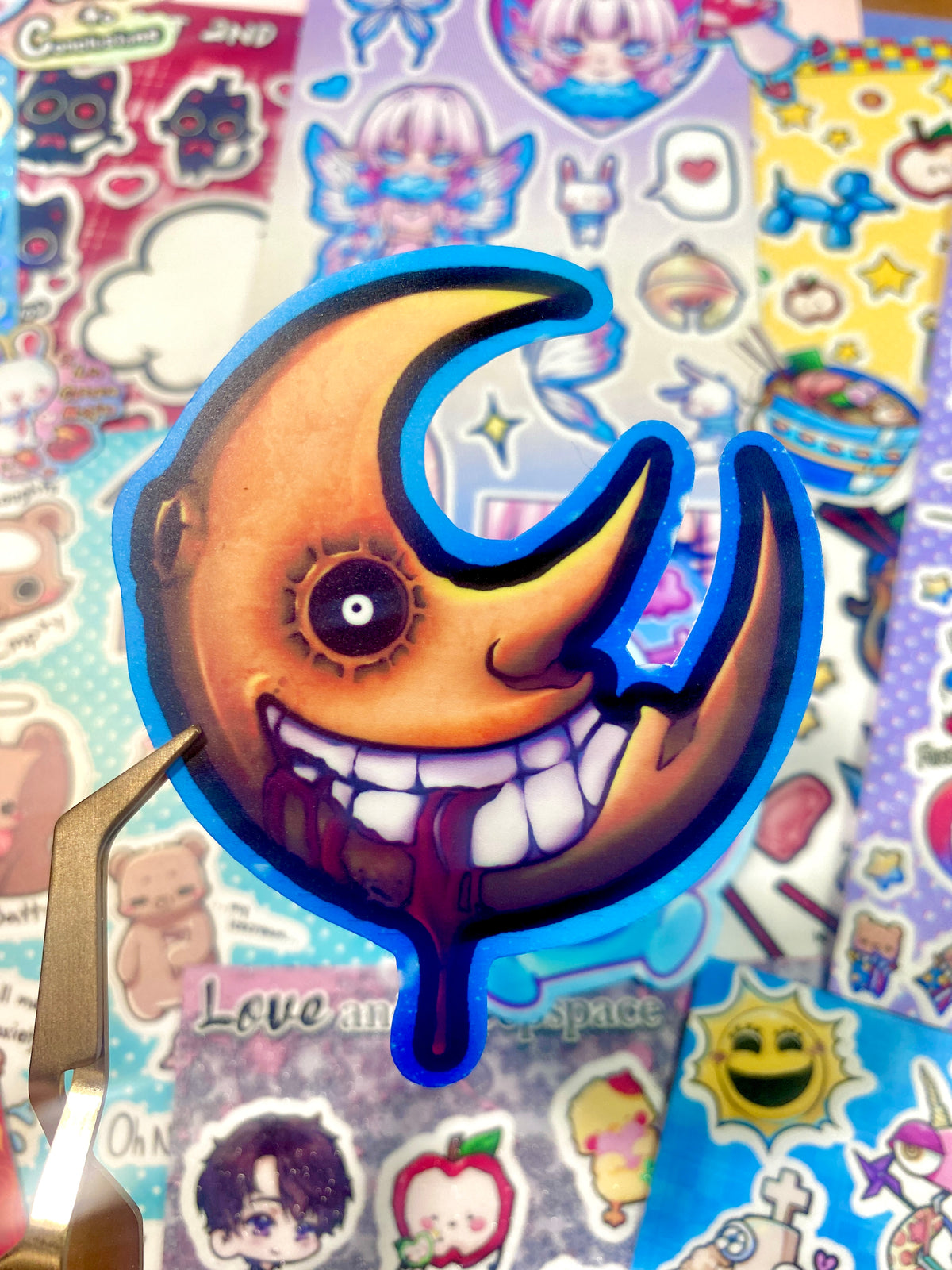 Moon Sticker