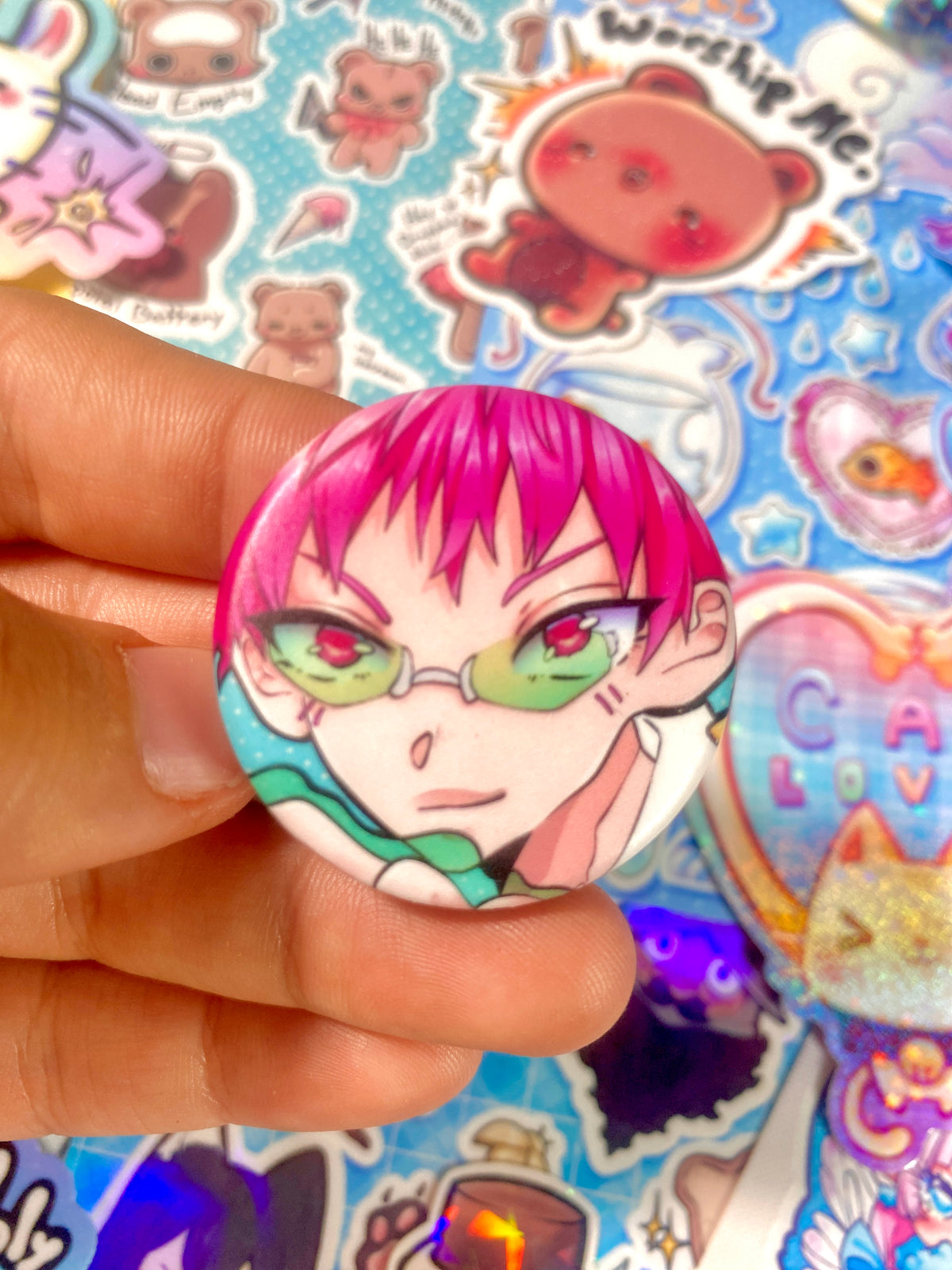 Saki Button