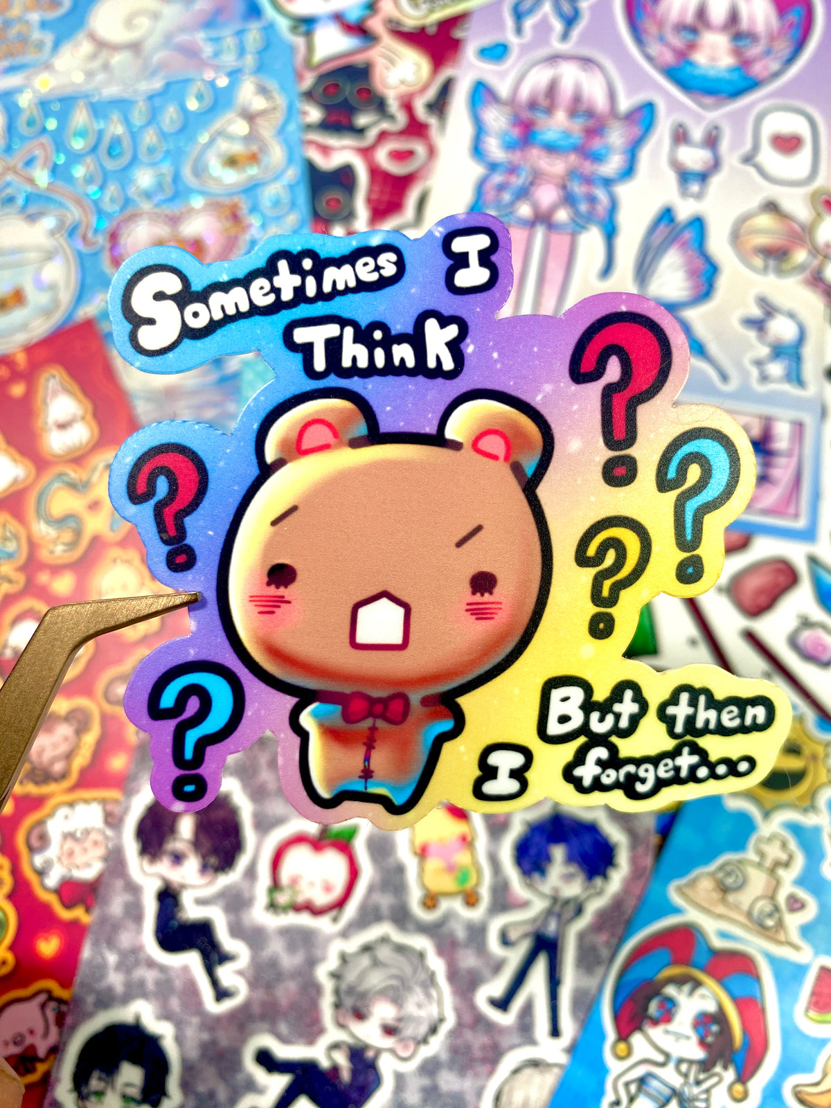 Sometimes I think… Sticker
