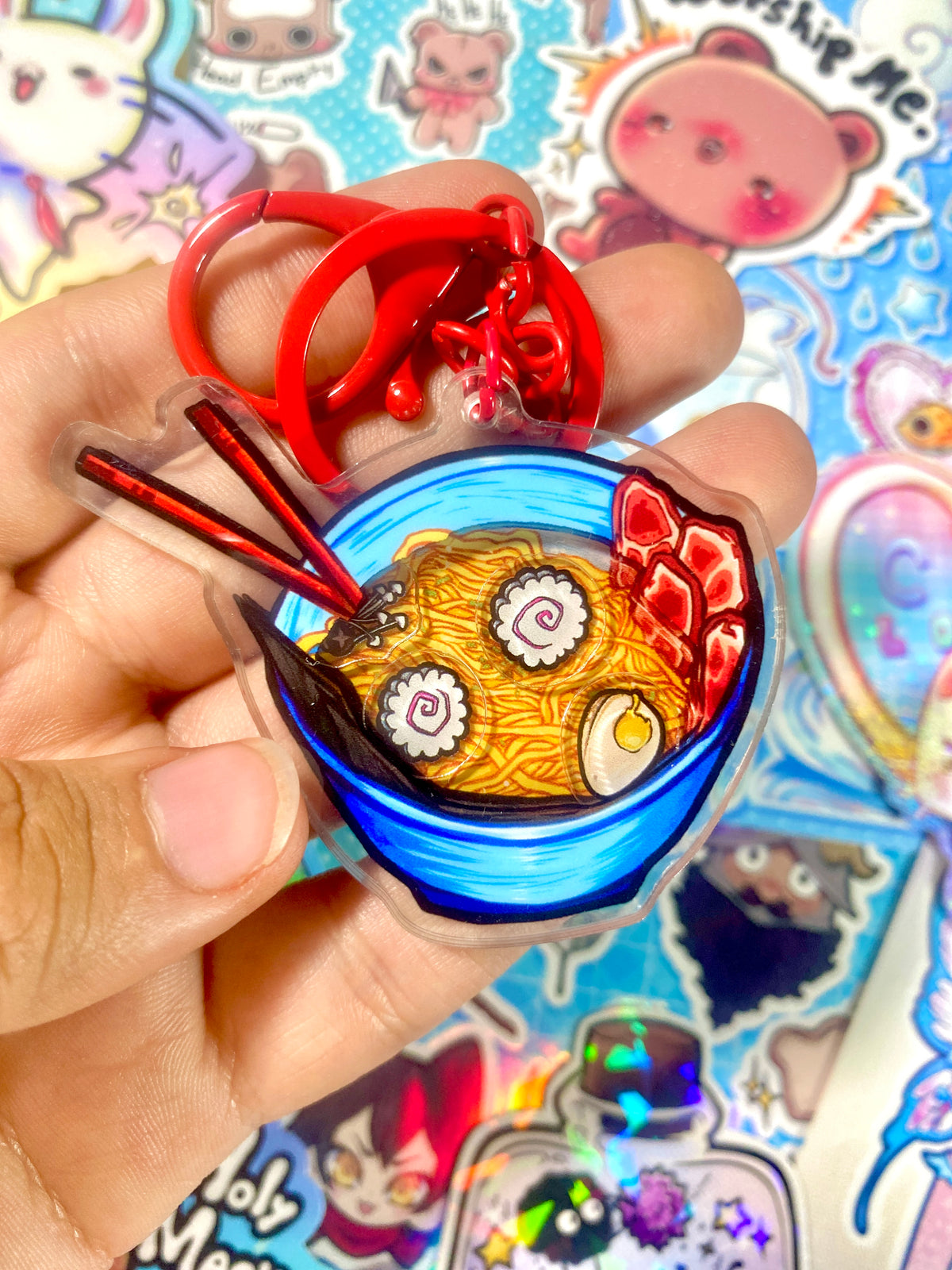 Ramen Shaker Keychain