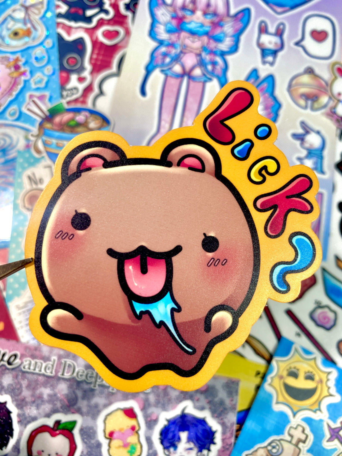 Lick Sticker