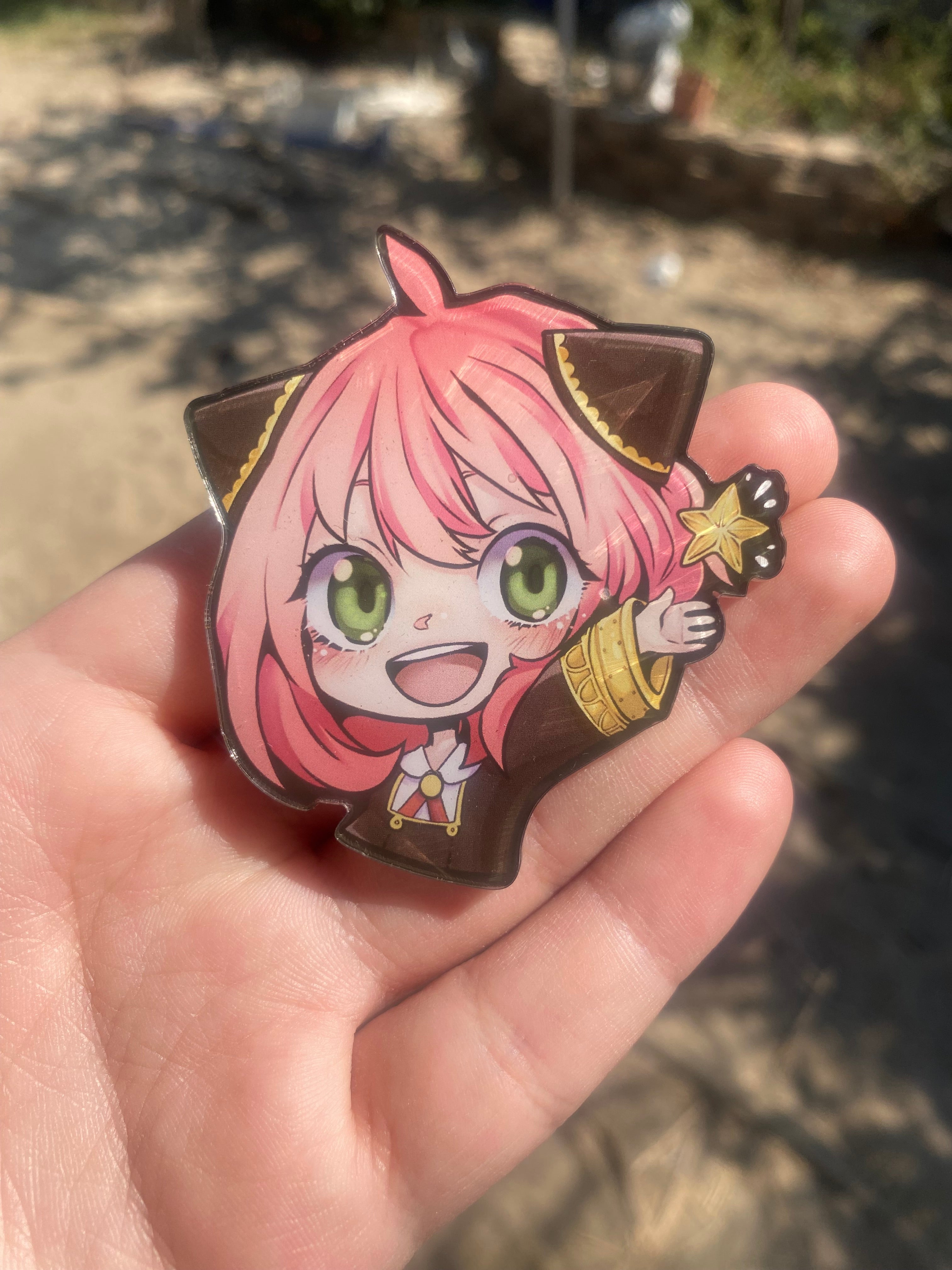 Anya Acrylic Pin