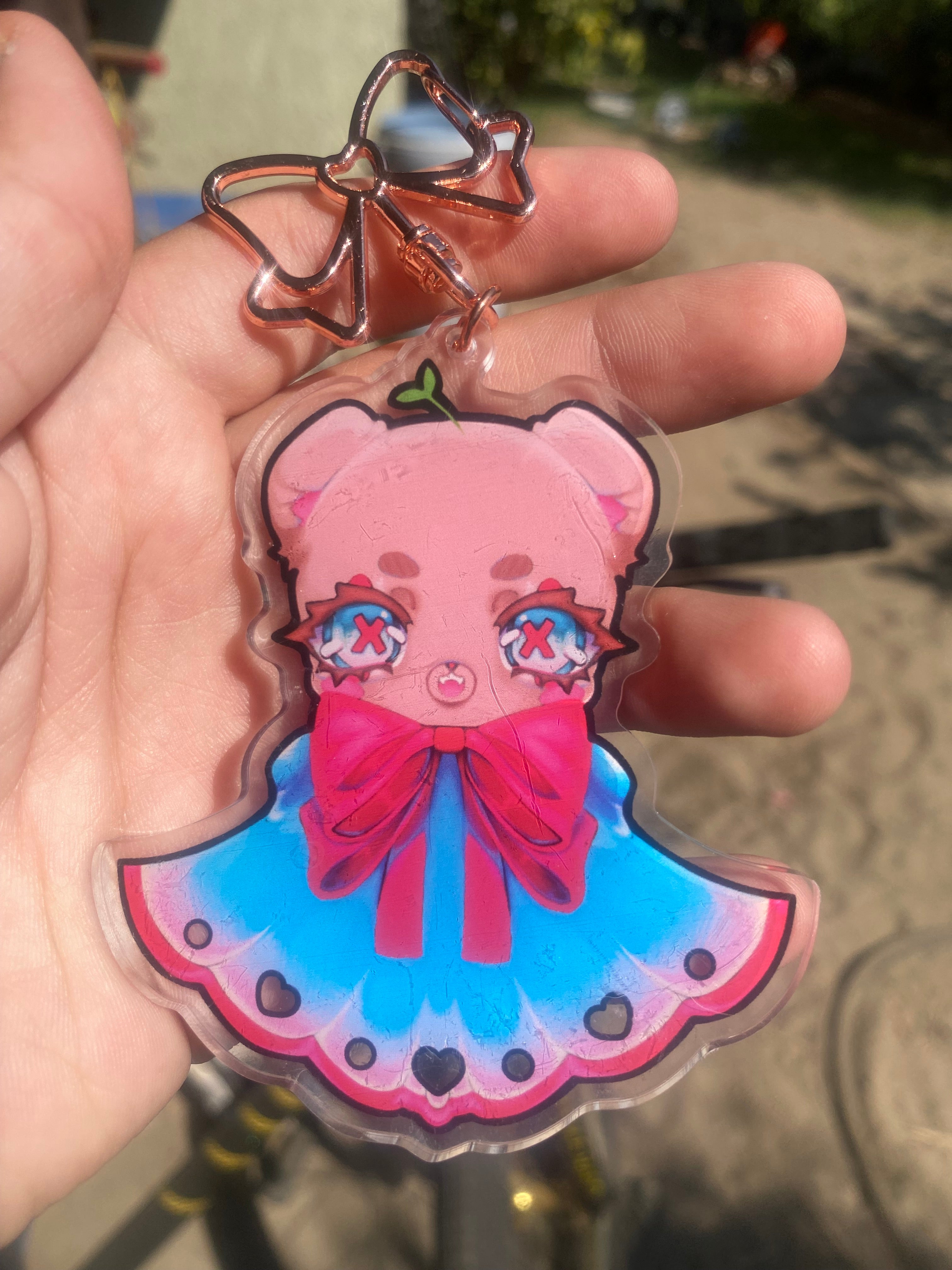 Teddy bear Keychain (discounted)