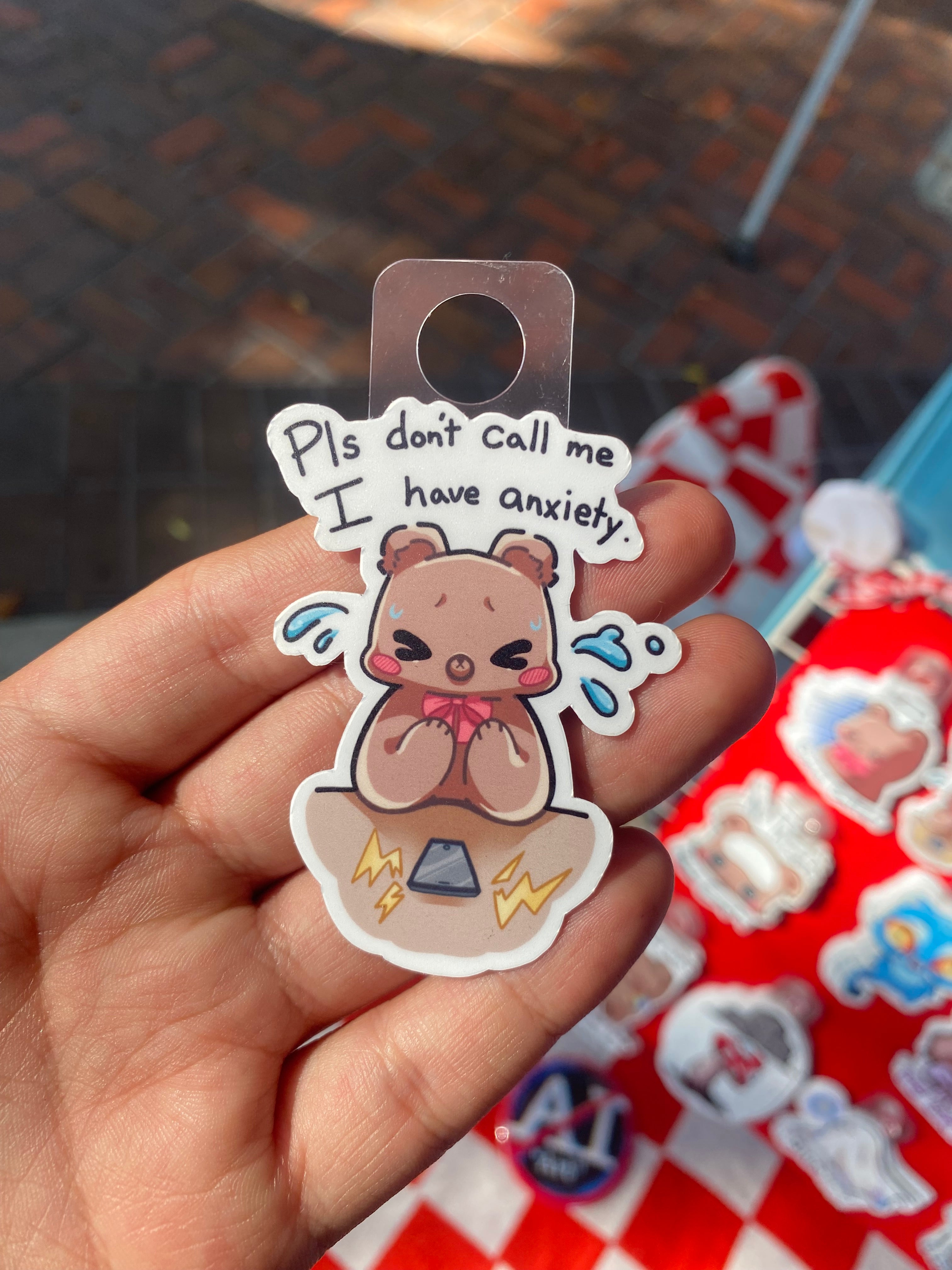 Pls don’t call! Sticker