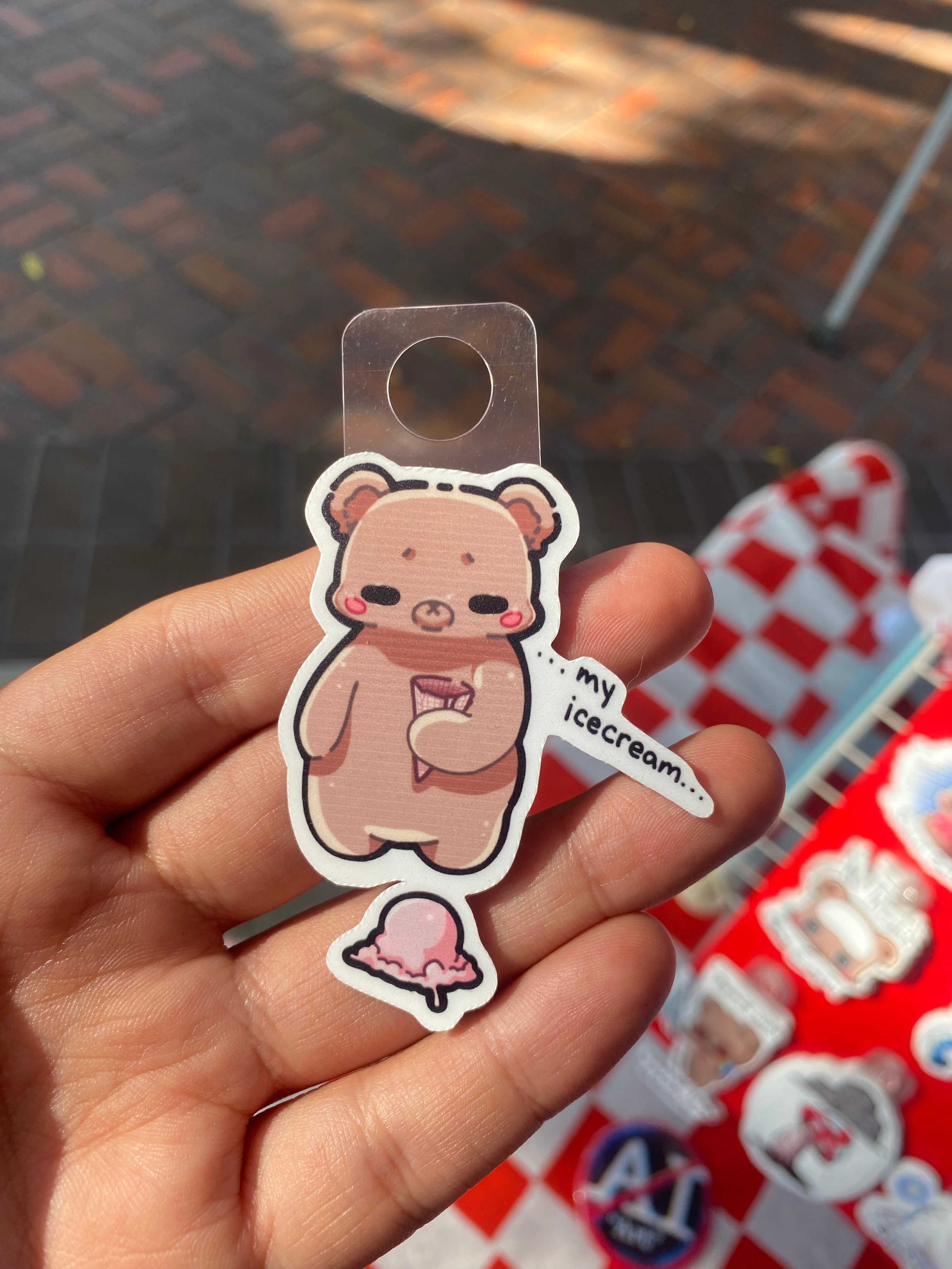 My ice cream… Sticker
