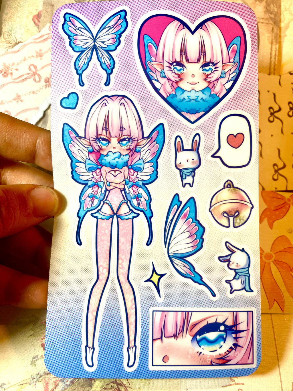 Winter Fairy Sticker Sheet